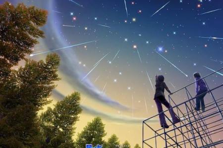 天文奇观与元旦：星空下的新年祝福