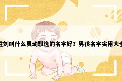 姓刘叫什么灵动飘逸的名字好？男孩名字实用大全
