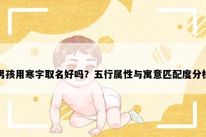 男孩用寒字取名好吗？五行属性与寓意匹配度分析